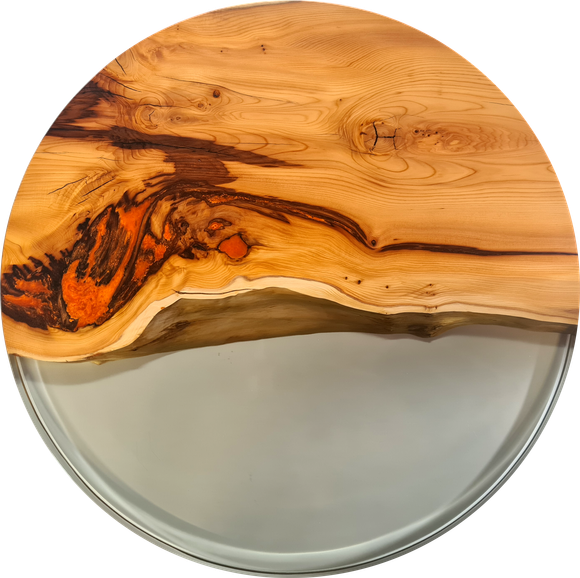 Varndell resin  wood coffee table