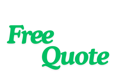 A sign that says free instant quote plus special bonus coupon