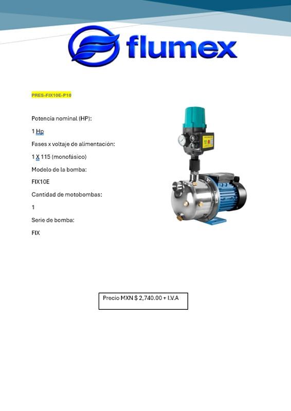 PRES-FIX10E-P10