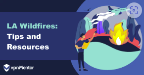 LA Wildfires tips and resources logo