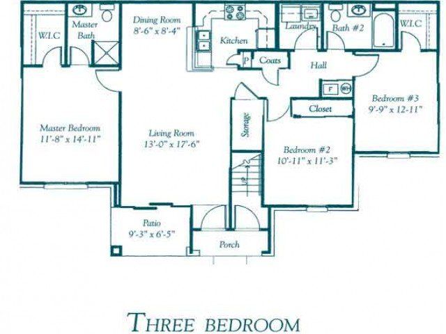 3 Bedroom Upstairs