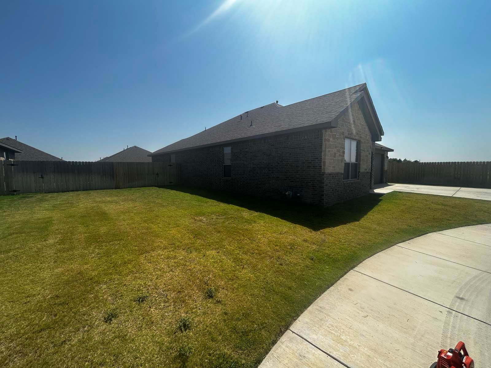 A house with a fire hydrant in front of it