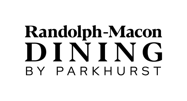 Randolph-Macon Dining by Parkhurst logo in black text.