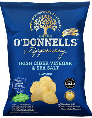Irish Cider Vinegar & Sea Salt Flavour