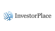 a logo for investor place with a blue globe on a white background .