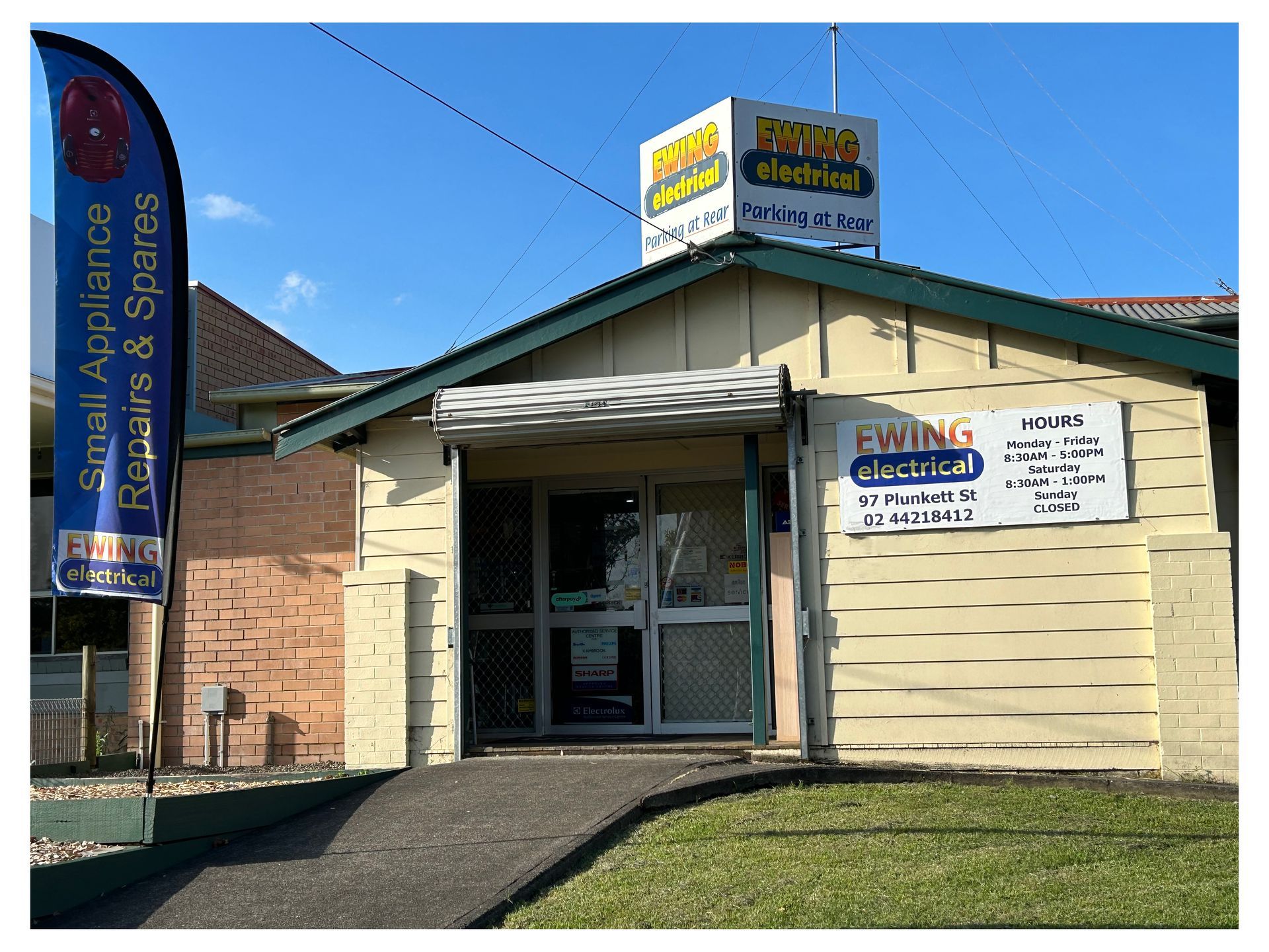 Front Of Repair Shop — Nowra, NSW — Ewing Electrical