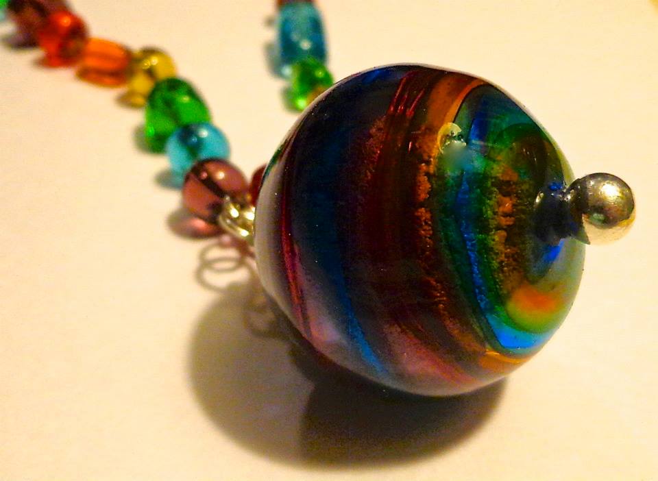 MEMORIAL GLASS PENDANTS BY AMBER WAVES OF GLASS