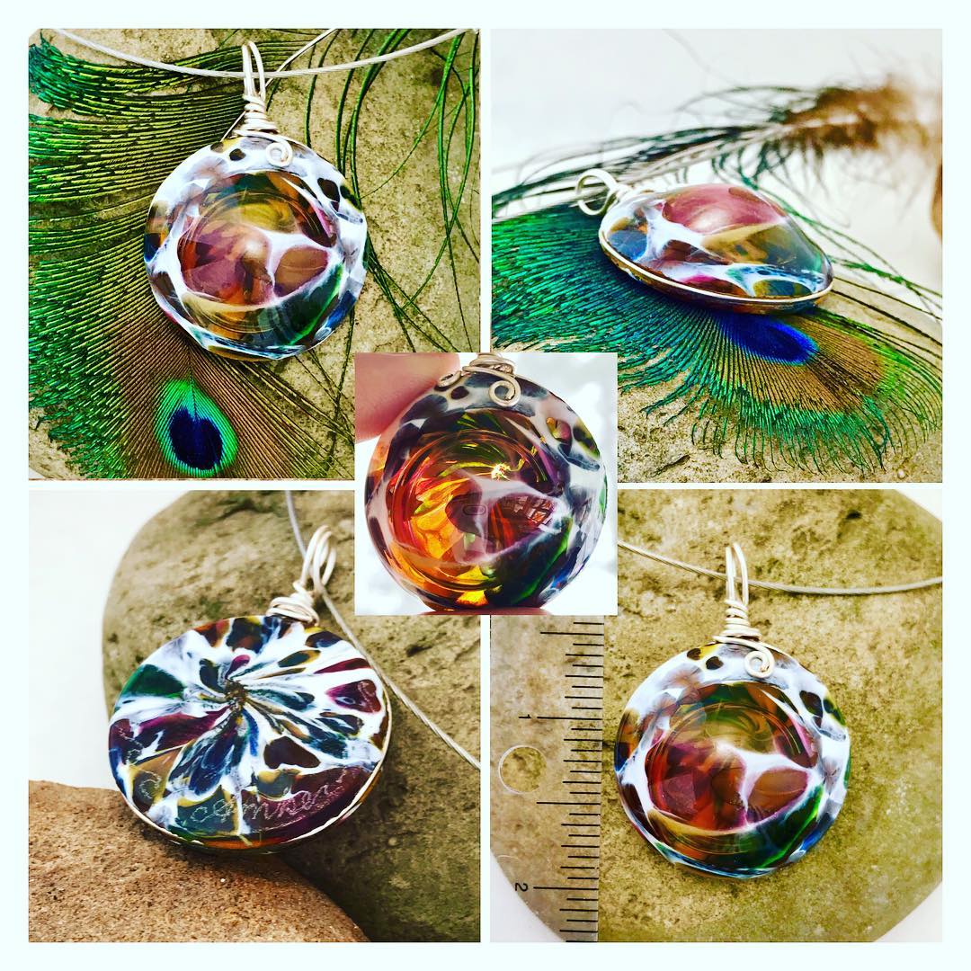 GLASS JEWELRY BY AMBER WAVES OF GLASS