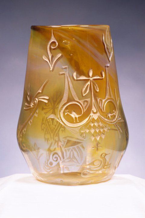 BLOWN GLASS BY AMBER WAVES OF GLASS