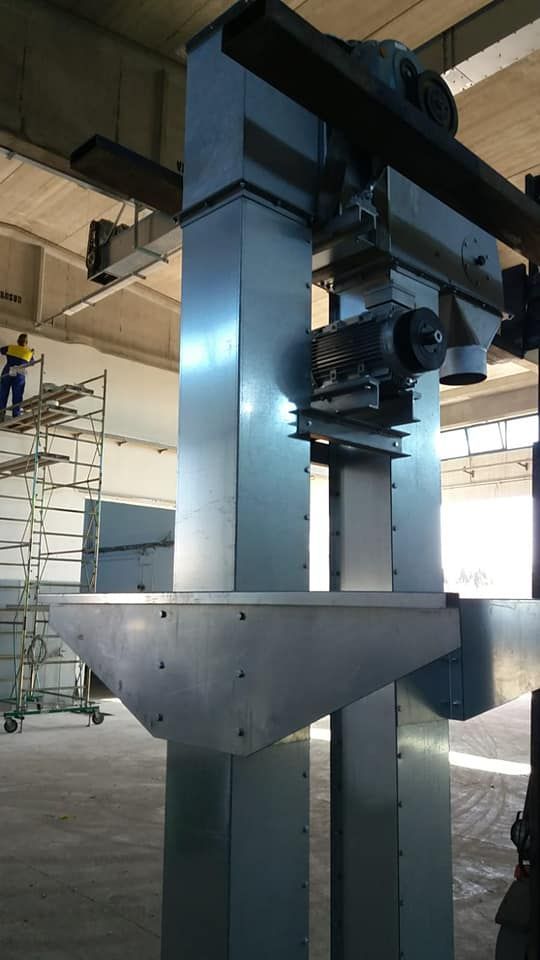 impianto cereali molini Molitoria Lucana