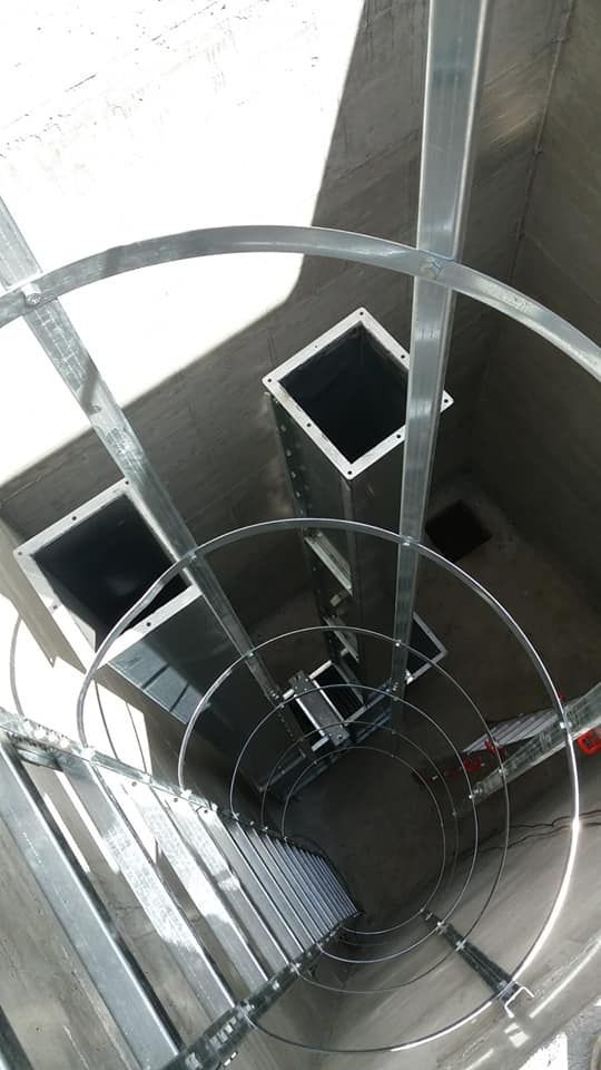 scala silos impianto per molini Molitoria Lucana