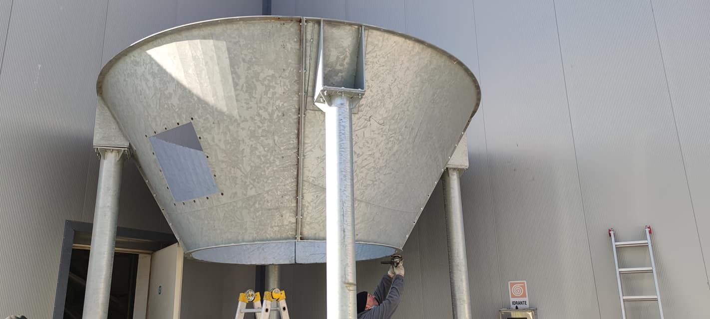 particolare macchinario Molitoria Lucana Matera