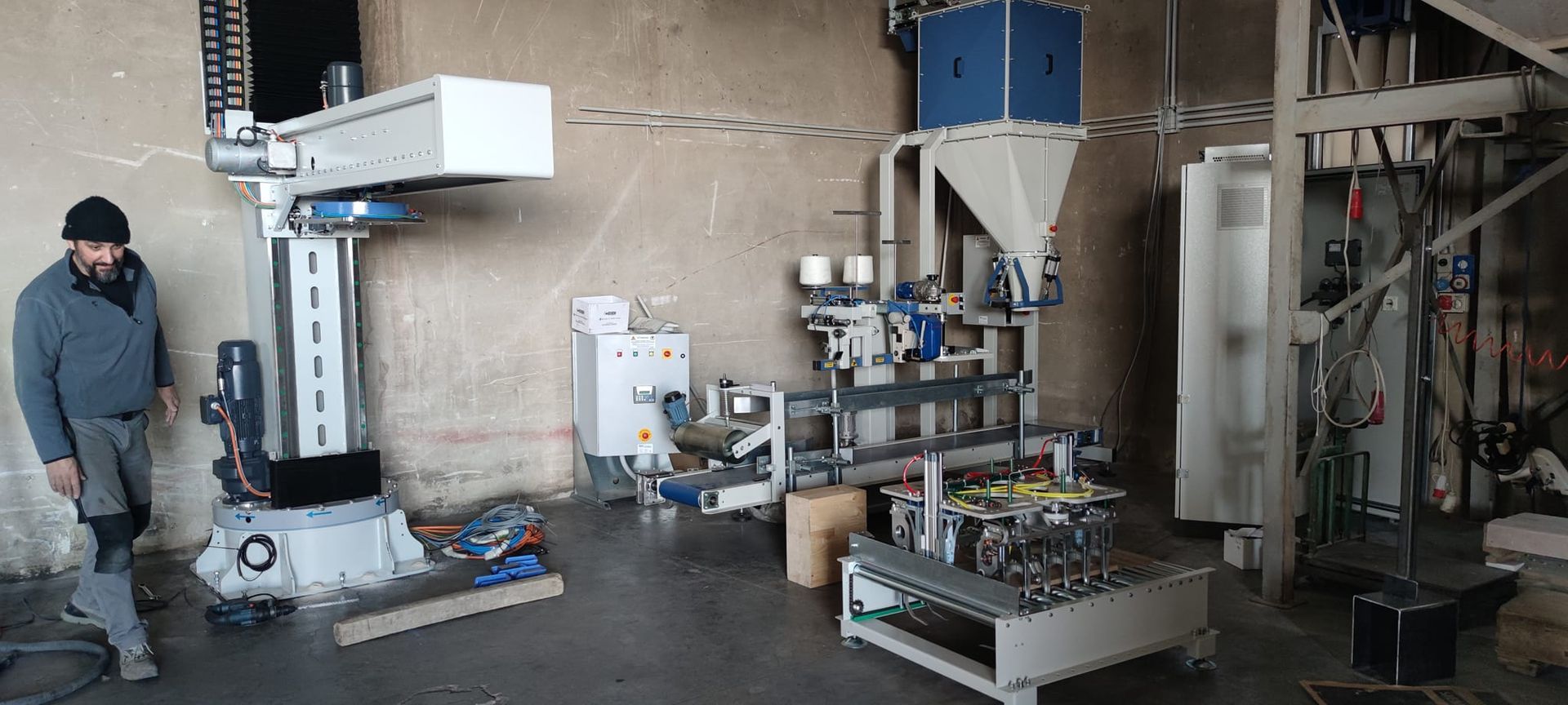 installazione macchinari molini Puglia