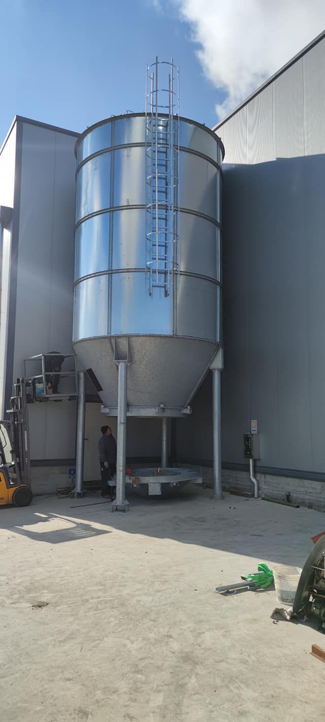 Silos cereali Molitoria Lucana Matera