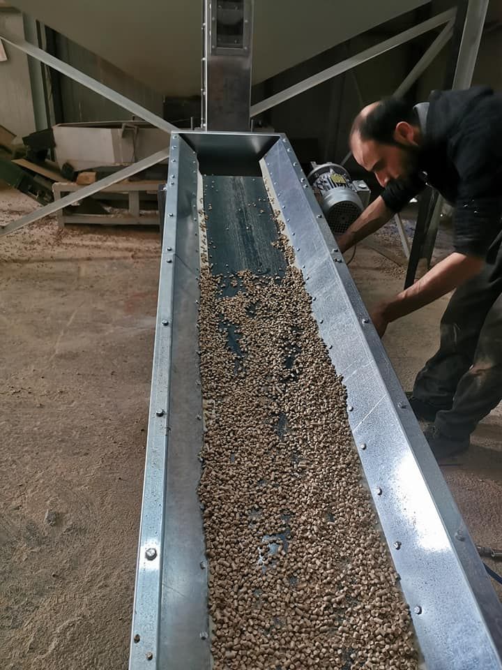 separatore vibrante cereali Molitoria Lucana Matera