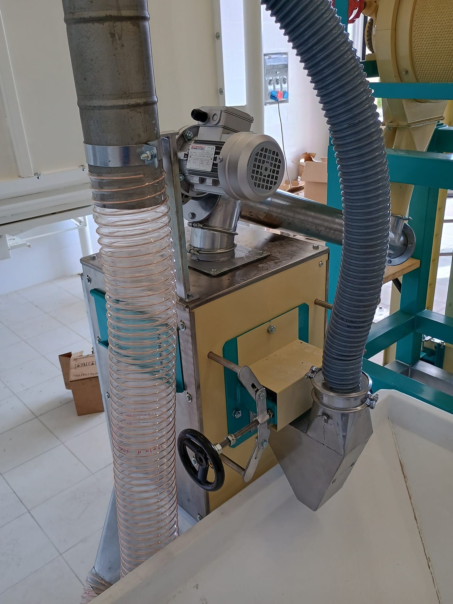 insaccatrice elettronica Molitoria Lucana Matera