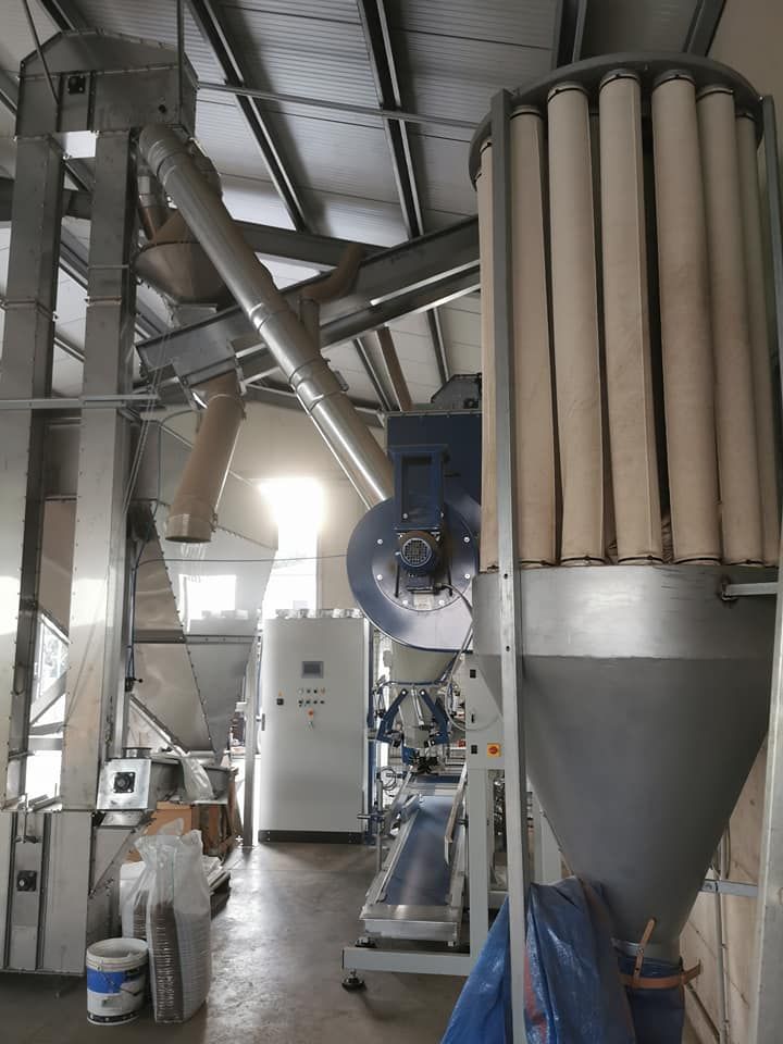 impianto cereali molini Molitoria Lucana Matera