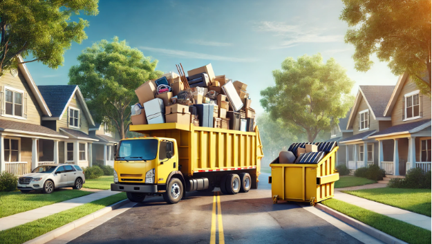 Dumpster rental vs junk removal