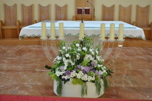 allestimento floreale per cerimonia nuziale