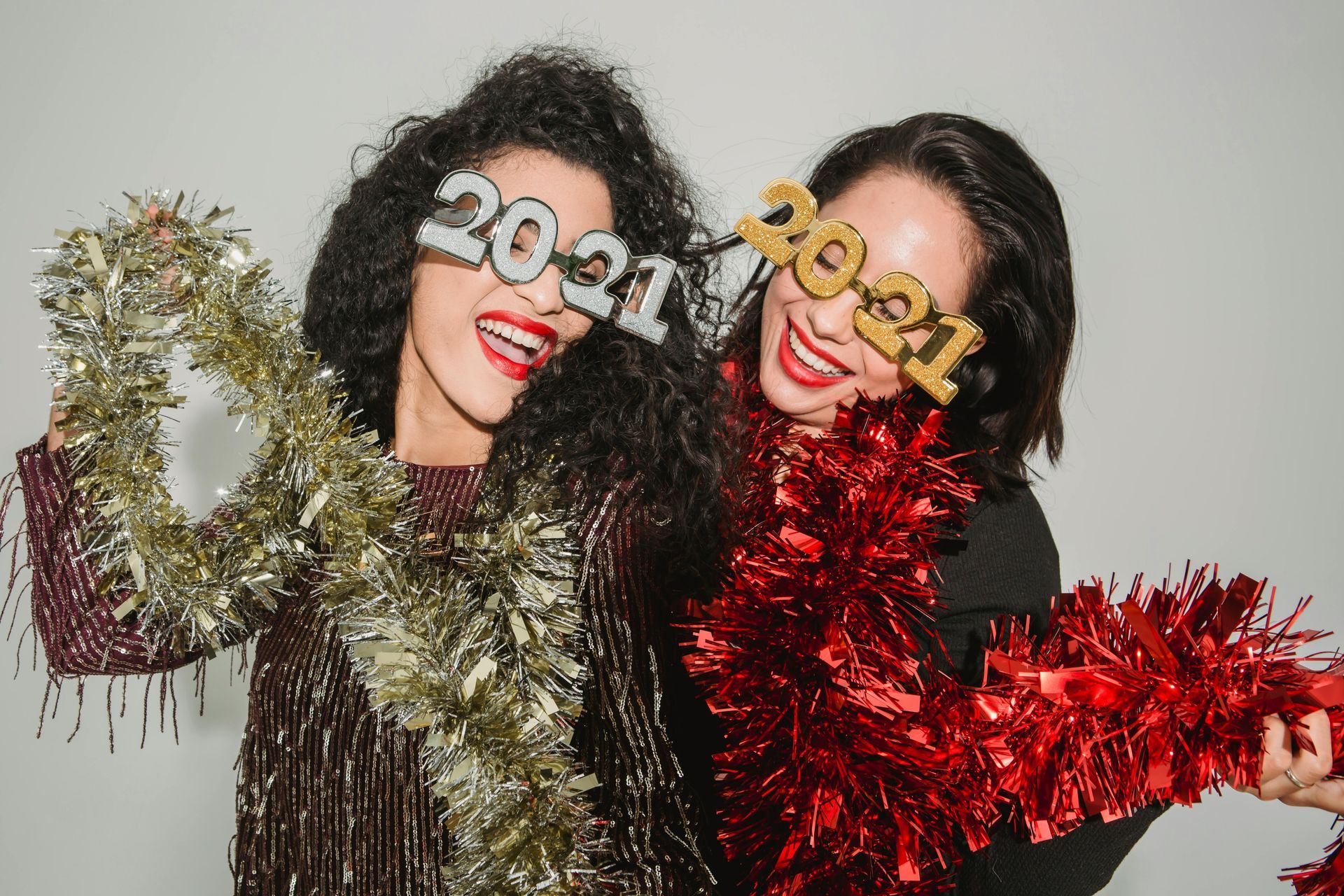 Two women wearing 
