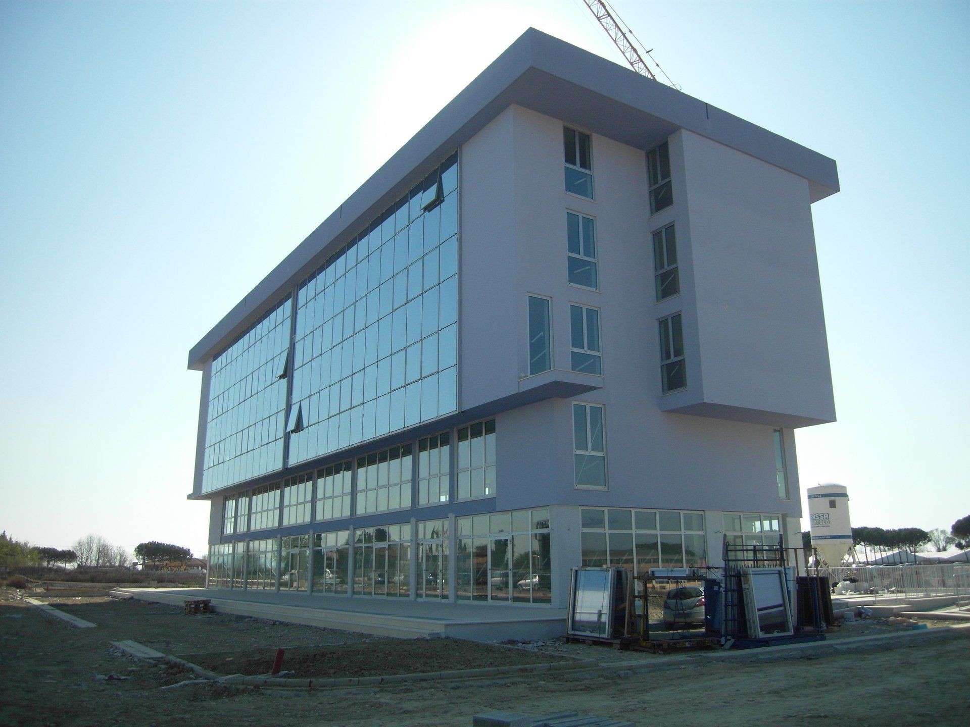 facciata continua in un palazzo