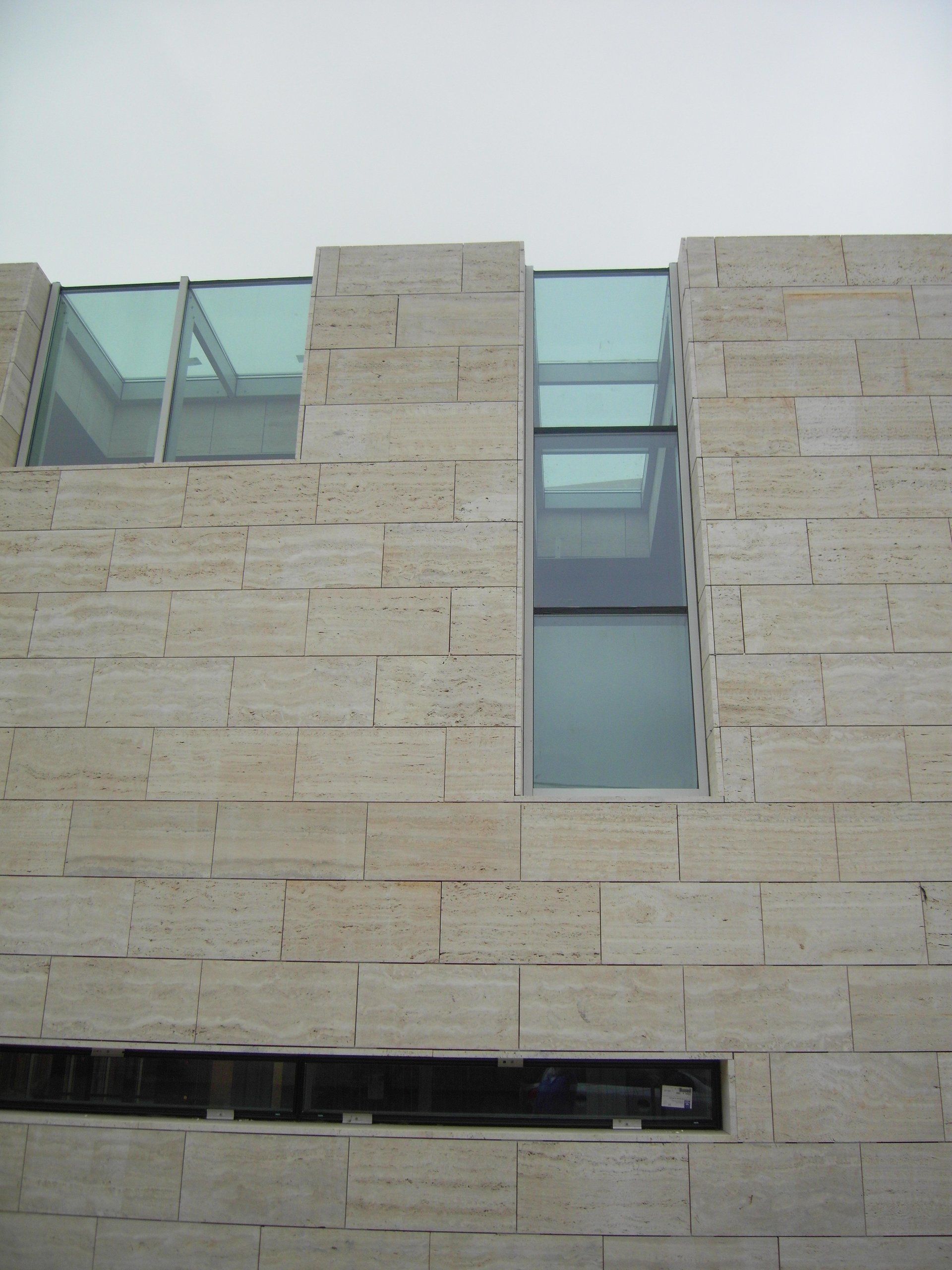 facciata ventilata con effetto mattone a vista