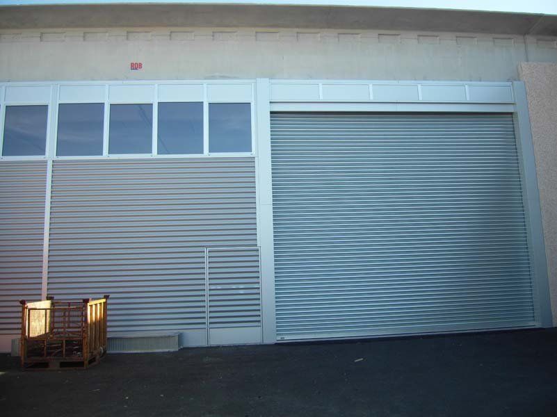 rivestimento in alluminio di garage