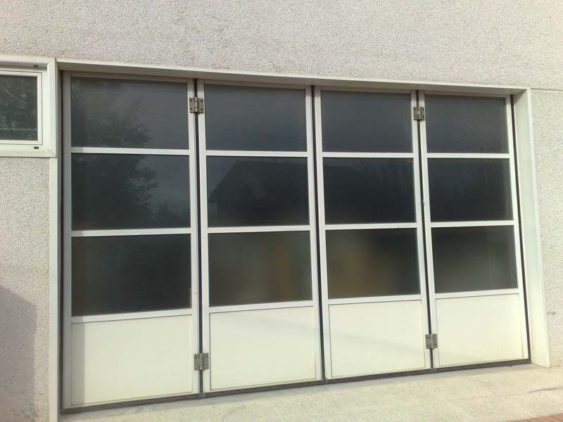 portone industriale avvolgibile