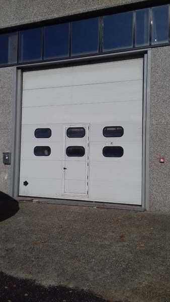 portone industriale per ingresso tir