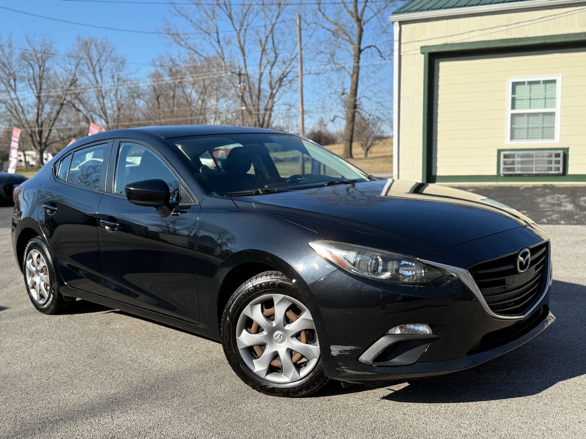 2014 Mazda 3 that we did exterior, interior detialing, odor removal on, and mold removal. 