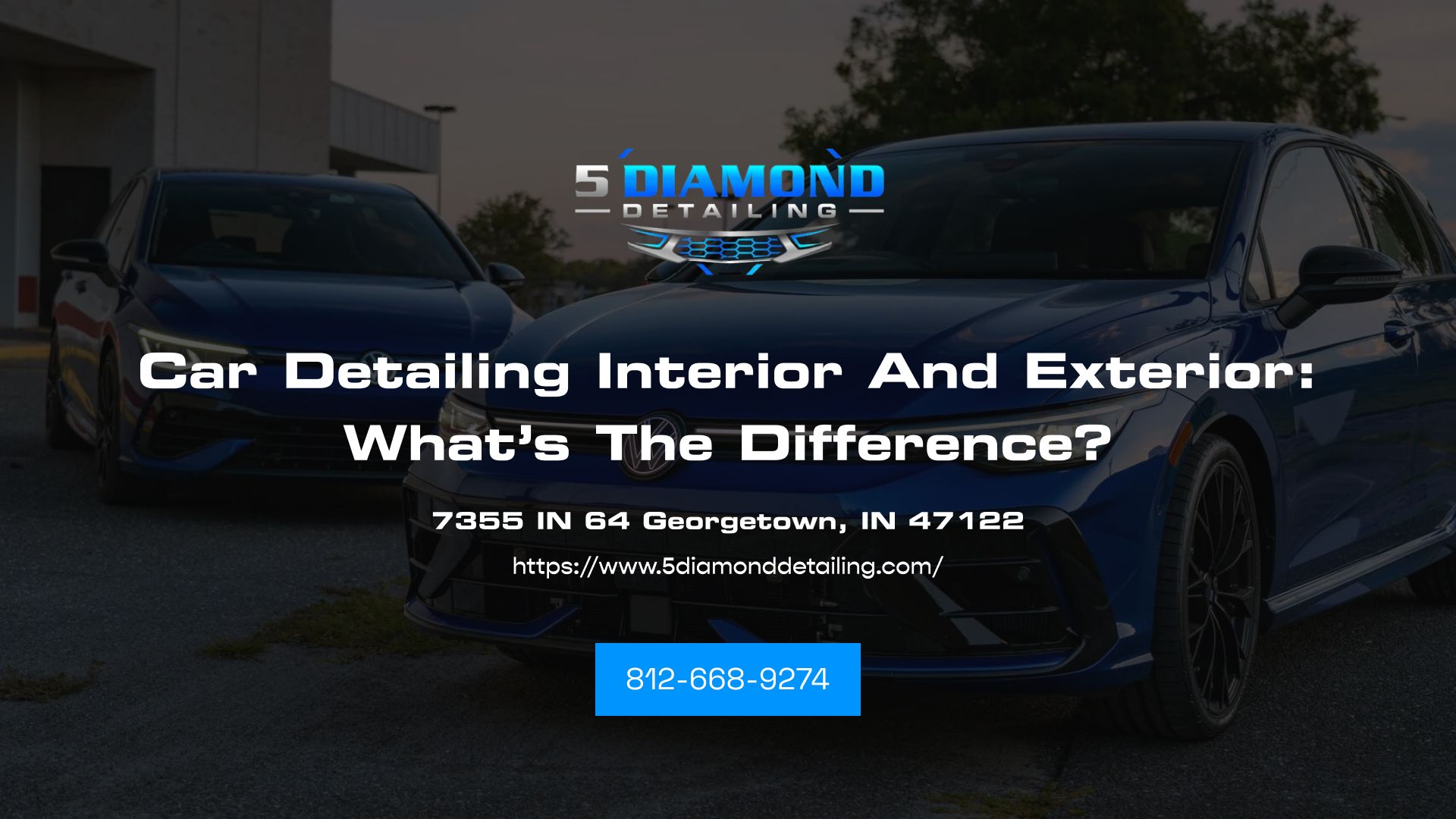 car detailing interior and exterior