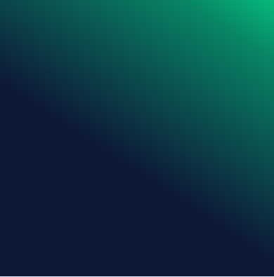 A rectangular shape with rounded corners featuring a gradient transitioning from bright green to dark navy blue | Ames Automotive STC