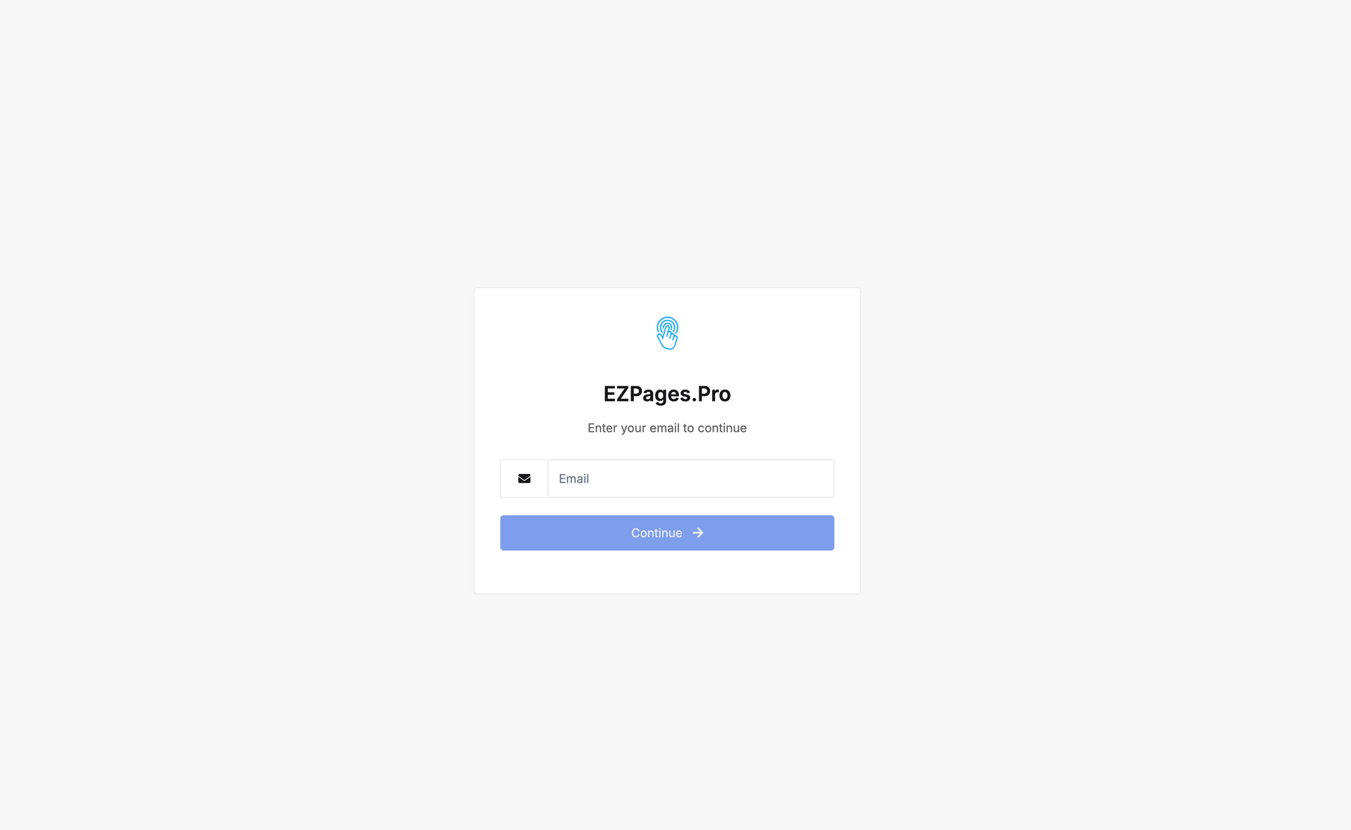 Editor login page image