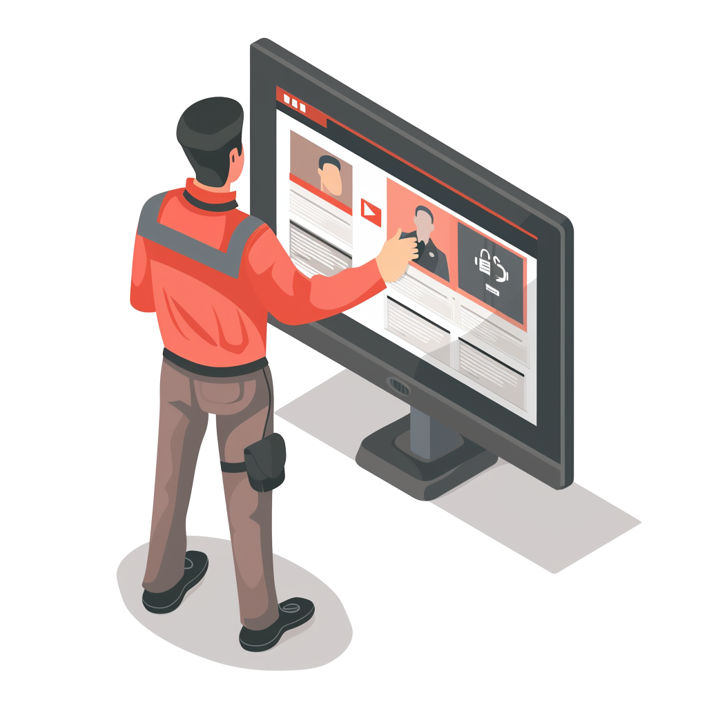 isometric illustartion of guards outside of a stone castle wall to show security isometric illustartion of guards outside of a stone castle wall to show security