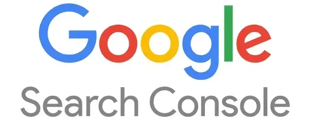 A google search console logo on a white background