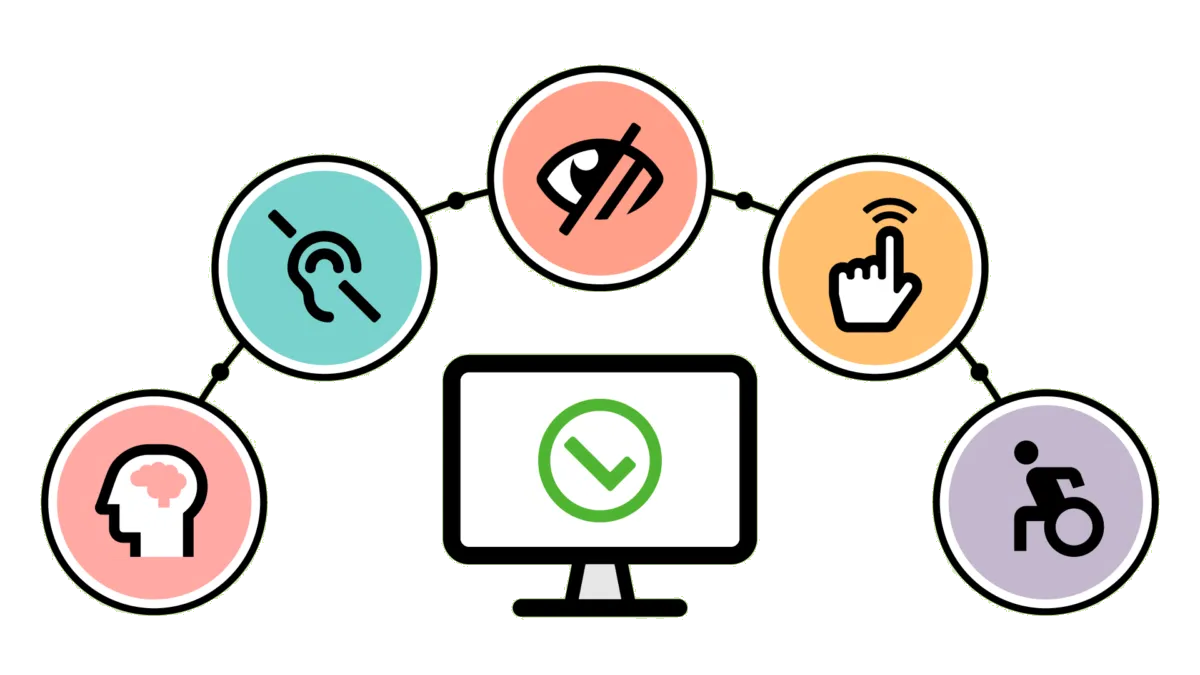 isometirc illustration showing a customer interacting with website ai