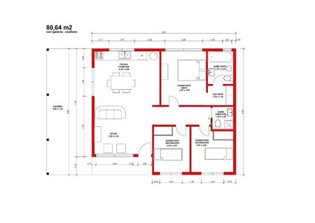 Un plano en blanco y negro de una casa.
