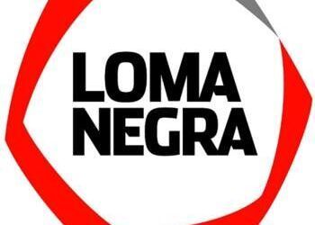 Un logotipo para una empresa llamada Loma Negra.