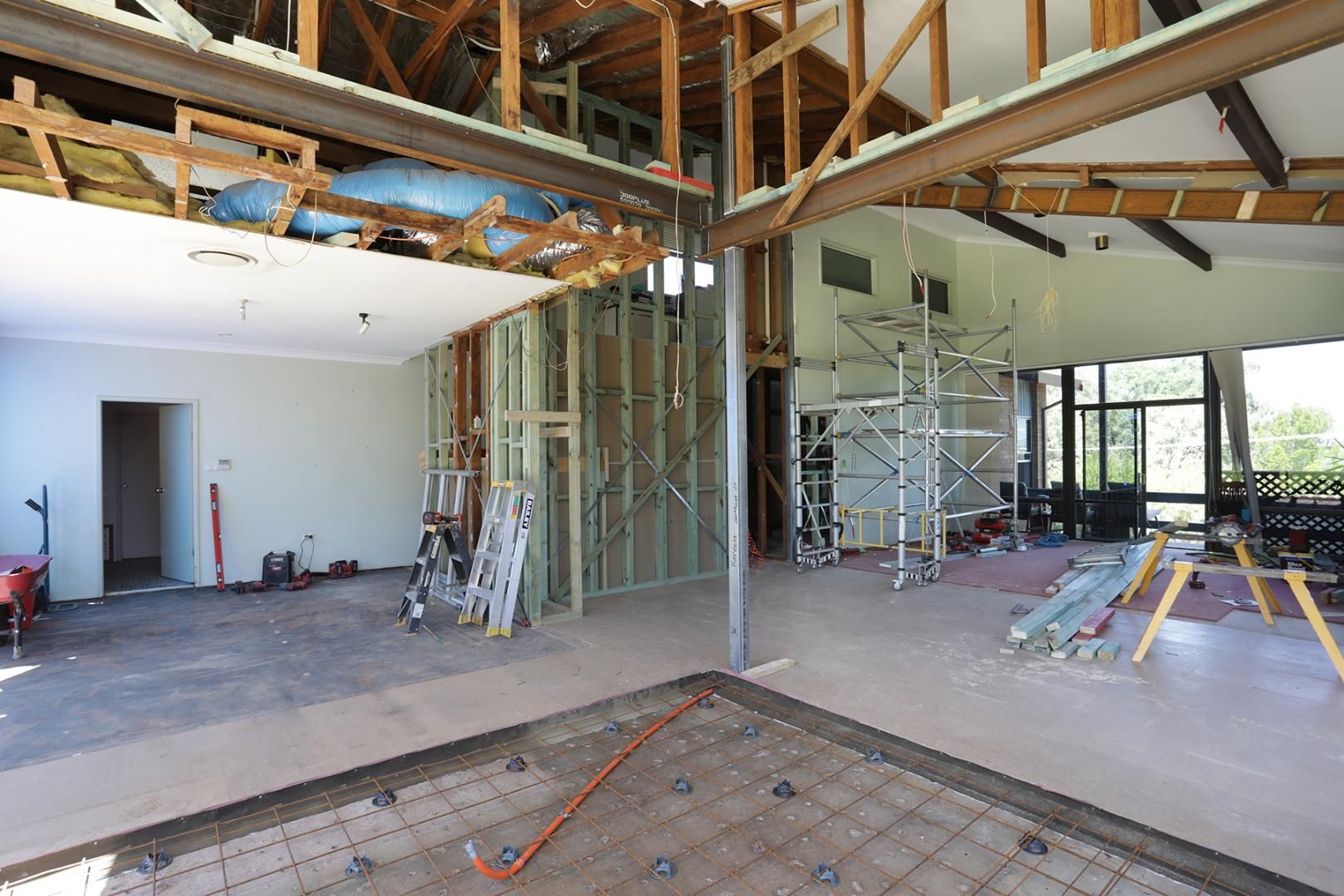 The Inside of a Building Under Construction — Kareela Constructions In Tamworth, NSW