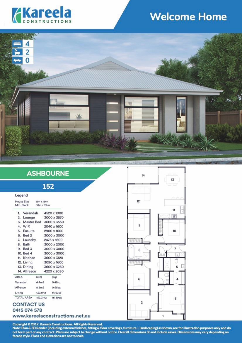 A Brochure for a Modern Small House — Kareela Constructions In Hillvue, NSW