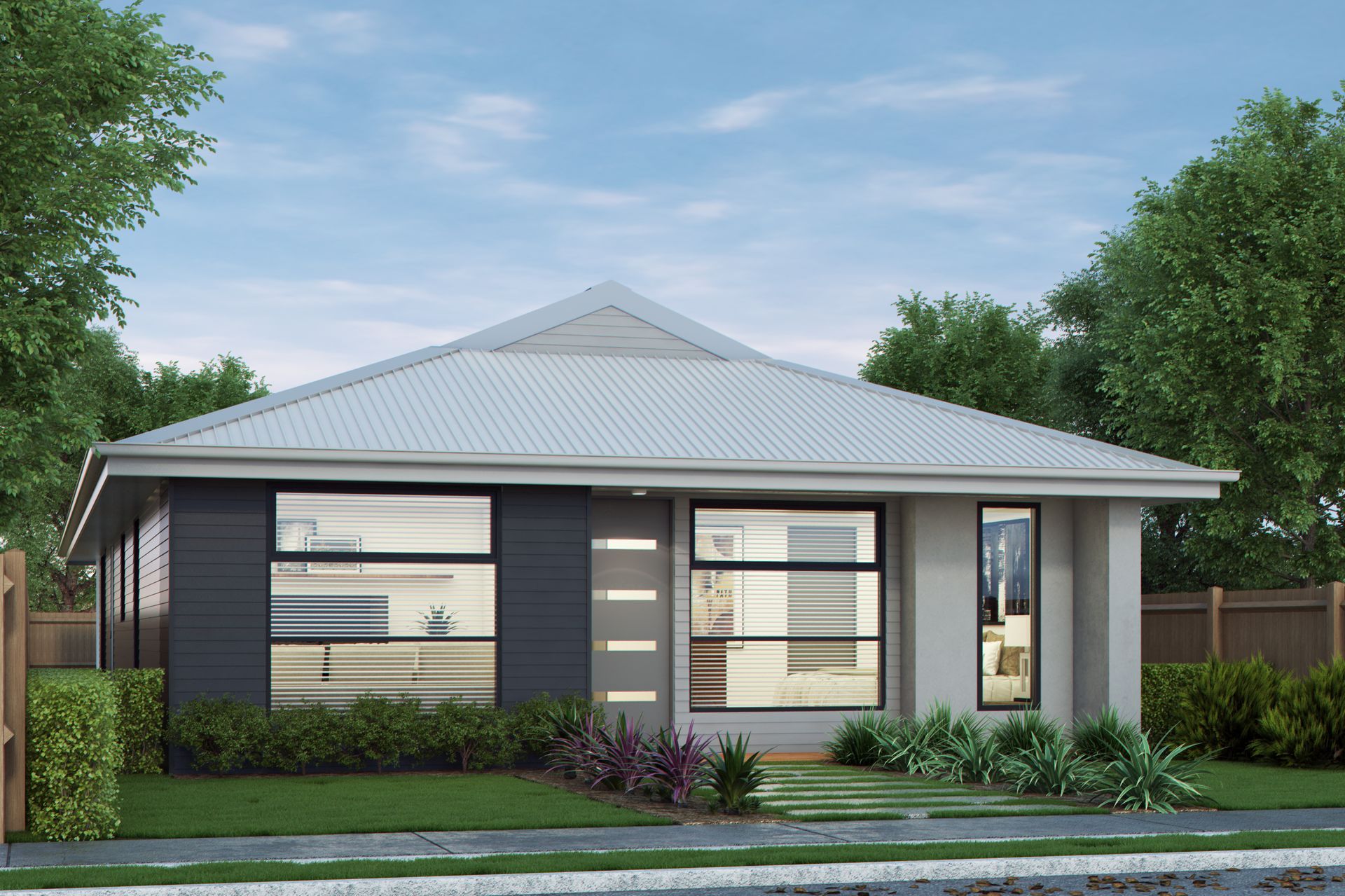 A House With a White Roof — Kareela Constructions In Hillvue, NSW