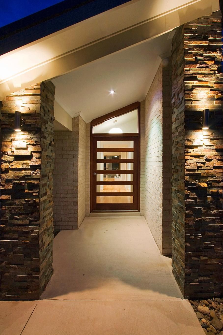 A Hallway Leading to the Front Door of a House — Kareela Constructions In Tamworth, NSW