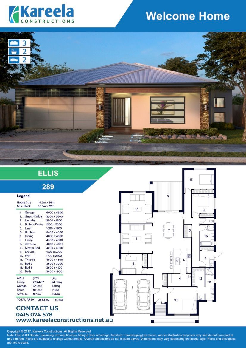 A Brochure for a Small House and Glass Window — Kareela Constructions In Hillvue, NSW