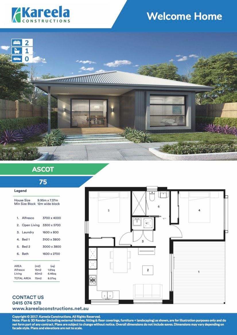 A Brochure for a House With Large Backyard — Kareela Constructions In Hillvue, NSW
