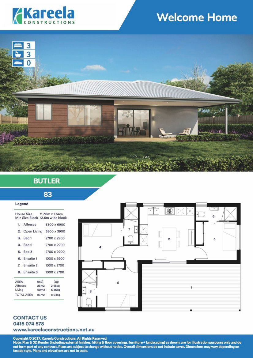 A Brochure for a Small House and Glass Window — Kareela Constructions In Hillvue, NSW