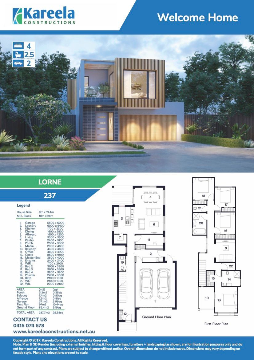 A Brochure for a House With One Sliding Door — Kareela Constructions In Hillvue, NSW