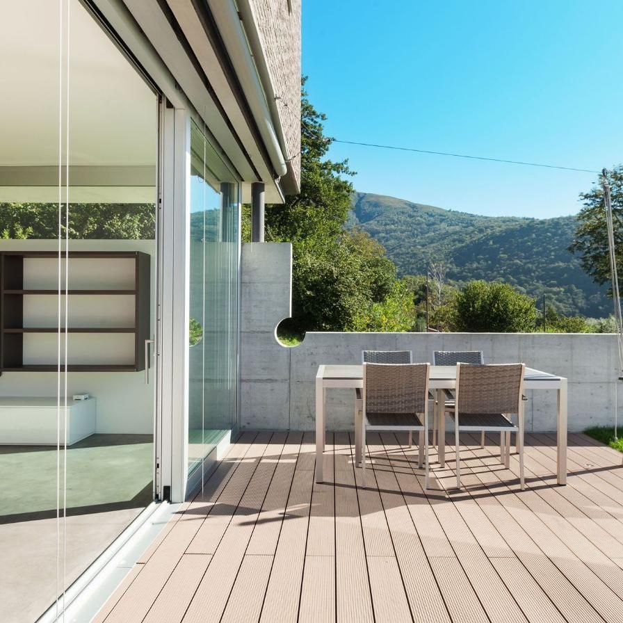 Outdoor Furniture on a Deck — Kareela Constructions In Tamworth, NSW