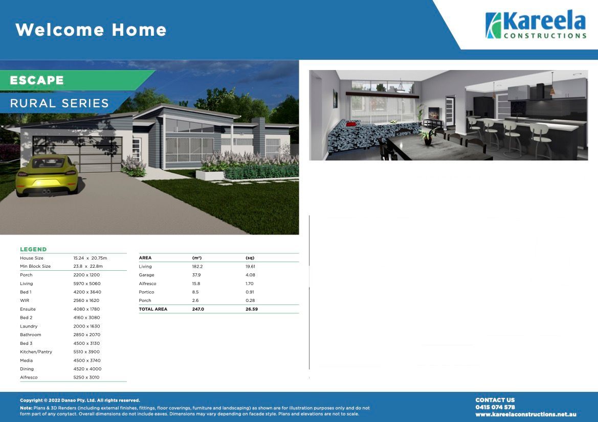 A Picture of a House With Card in Front — Kareela Constructions In Hillvue, NSW