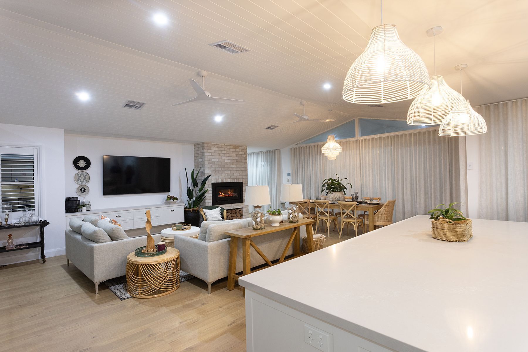 Luxurious Living Room in New Home — Kareela Constructions In Tamworth, NSW