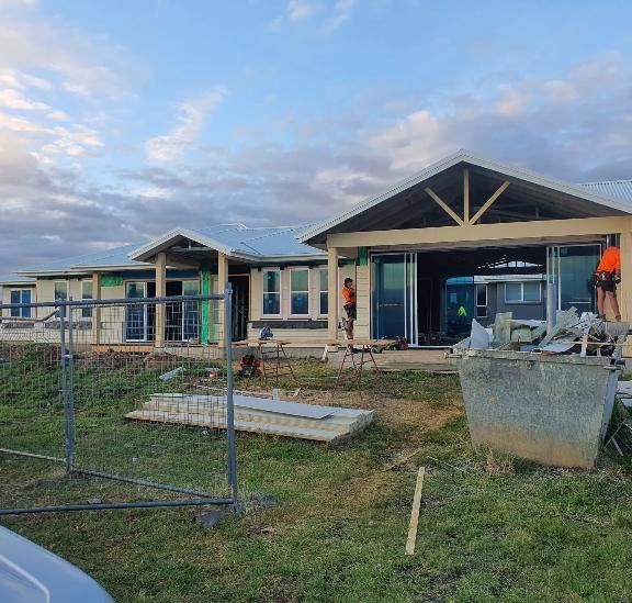 Front of House Being Built — Kareela Constructions In Tamworth, NSW